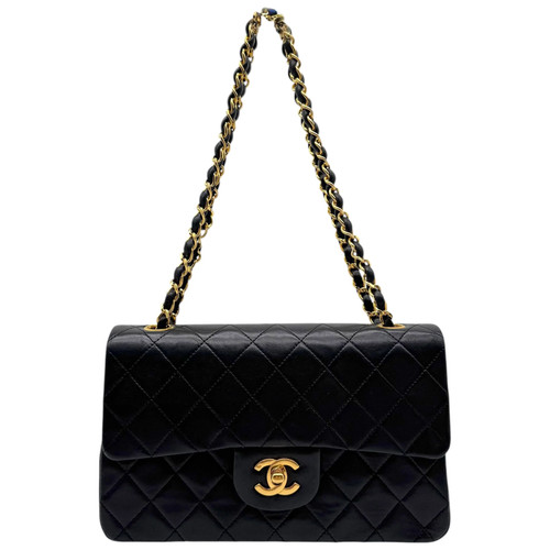 Chanel black lambskin - chanel,