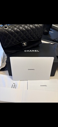 Medium flap chanel black - medium,