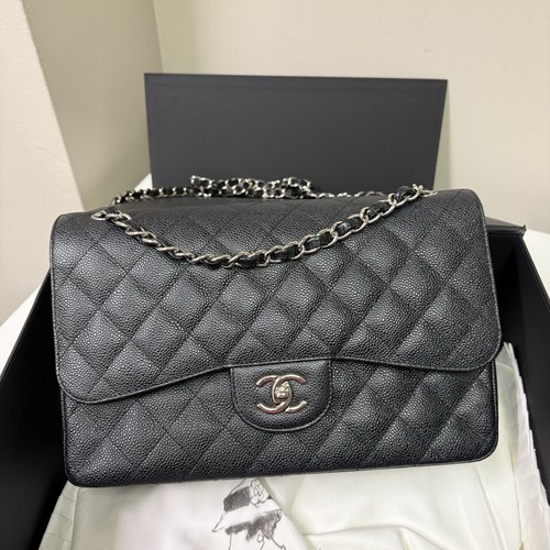 Preloved chanel classic - classic, jumbo